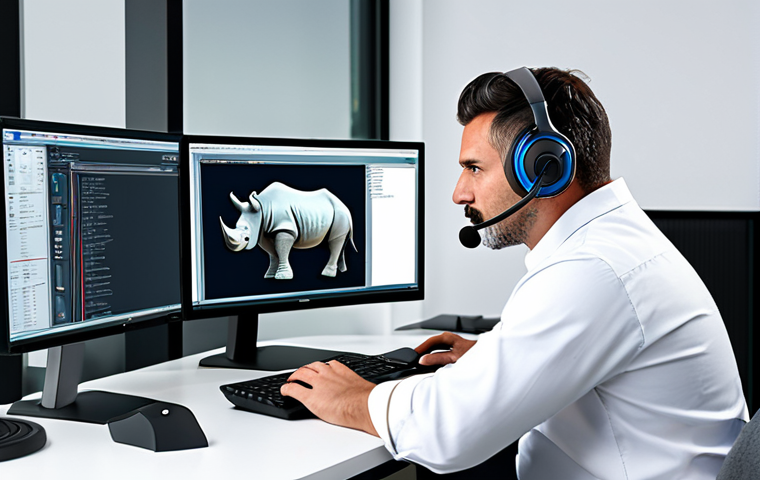 연평면 라이노 rhino 원격설치 - 이미지 1